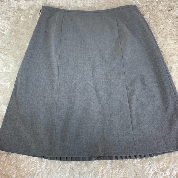 Grey Pleated Sz 6 Career Stretch Separates - Picture 2 of 6